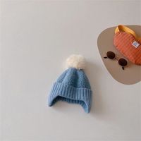 Children Unisex Cute Simple Style Solid Color Wool Cap sku image 3
