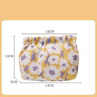 Casual Cute Flower Oxford Cloth Storage Bag Makeup Bags main image 3