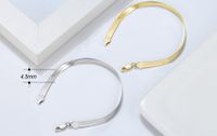 Vintage Style Geometric Sterling Silver Plating 18k Gold Plated White Gold Plated Bracelets main image 6