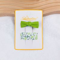 Einfacher Stil Blume Tuch Haarklammer sku image 5