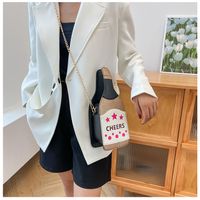 Women's Small All Seasons Pu Leather Letter Classic Style Square Zipper Shoulder Bag main image 4