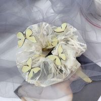 Casual Butterfly Gauze Pleated Hair Tie sku image 3