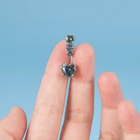 Casual Heart Shape Stainless Steel Belly Ring In Bulk main image 4