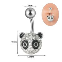 Casual Heart Shape Stainless Steel Belly Ring In Bulk sku image 1