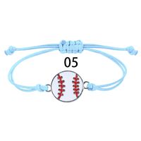 Original Design Ball Alloy Enamel Unisex Bracelets sku image 5