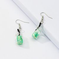 1 Pair Basic Commute Cup Glass Drop Earrings main image 5