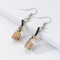1 Pair Basic Commute Cup Glass Drop Earrings main image 8