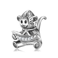 Casual Monkey Sterling Silver Jewelry Accessories sku image 1