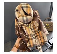Women's Simple Style Printing Imitation Cashmere Scarf main image 3