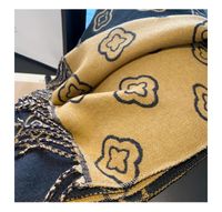 Women's Simple Style Printing Imitation Cashmere Scarf main image 4