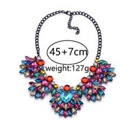 Exaggerated Flower Alloy Plating Inlay Artificial Diamond Women's Pendant Necklace main image 3