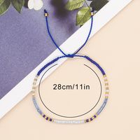 Cross-border Niche Minimalist Design Bohemian Mgb Color Bead Handmade Beaded Women's Bracelet main image 3