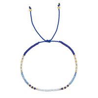 Cross-border Niche Minimalist Design Bohemian Mgb Color Bead Handmade Beaded Women's Bracelet sku image 1