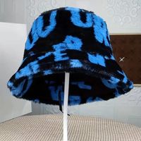 Unisex Casual Letter Printing And Dyeing Wide Eaves Bucket Hat main image 5