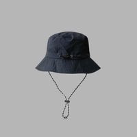 Unisex Casual Simple Style Solid Color Wide Eaves Bucket Hat main image 3