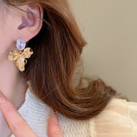 Wholesale Jewelry Elegant Vintage Style Flower Alloy Drop Earrings main image 5