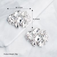 Hot-selling Bridal Wedding Accessories Metal Rhinestone Shoes Flower Shoe Clip sku image 2