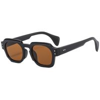 Streetwear Solid Color Pc Special-shaped Mirror Full Frame Glasses main image 4