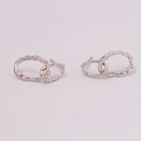 1 Pair Streetwear Geometric Plating Sterling Silver Earrings main image 3