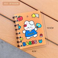Cute Cartoon Portable Mini Flip Notepad sku image 9