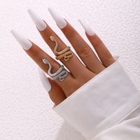 Simple Style Snake Alloy Women's Rings 1 Piece main image 11