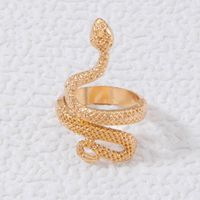 Simple Style Snake Alloy Women's Rings 1 Piece sku image 1