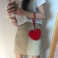 Women's Heart Shape Pu Leather Zipper Wallets main image 3