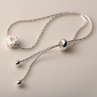 Sweet Flower Sterling Silver Bracelets In Bulk sku image 1
