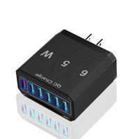 65w Fast Charging Mobile Phone Charger 3.1a Type-c Pd 3usb Multi-port Travel Charger Charging Plug sku image 3
