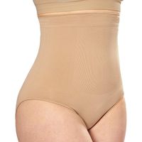 Solid Color Stereotype Waist Support Tummy Control Shaping Underwear main image 1