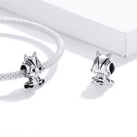 Casual Rabbit Sterling Silver Inlay Zircon Jewelry Accessories main image 1