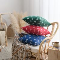 Chinoiserie Vacation Solid Color Cotton Pillow Cases main image 5