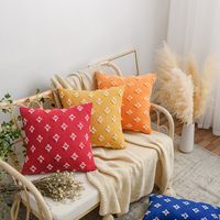 Chinoiserie Vacation Solid Color Cotton Pillow Cases main image 4