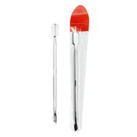 Simple Style Classic Style Solid Color Stainless Steel Nail File 1 Piece sku image 3