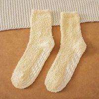 Unisex Casual Solid Color Polyester Crew Socks A Pair sku image 7