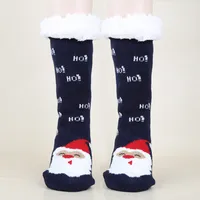 Unisex Weihnachten Karikatur Polyester Baumwolle Polyester Crew Socken Ein Paar sku image 3