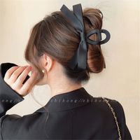 Classic Style Bow Knot Cloth Hair Claws sku image 6