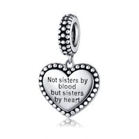 Casual Heart Shape Sterling Silver Inlay Zircon Jewelry Accessories sku image 5