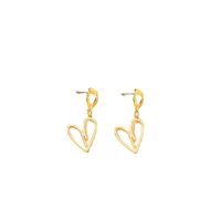 Wholesale Jewelry Commute Heart Shape Alloy Plating Drop Earrings main image 7
