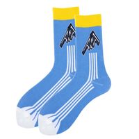 Unisex Casual Geometric Cotton Crew Socks A Pair sku image 1