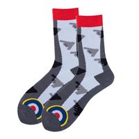 Unisex Casual Geometric Cotton Crew Socks A Pair sku image 6