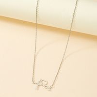 Simple Style Heart Shape Alloy Plating Women's Pendant Necklace sku image 2