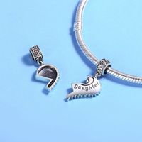 Casual Heart Shape Sterling Silver Inlay Zircon Jewelry Accessories main image 3
