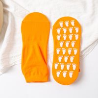 Unisex Sports Solid Color Cotton Crew Socks A Pair sku image 4