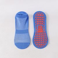 Unisex Casual Solid Color Nylon Cotton Crew Socks A Pair sku image 11