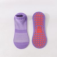 Unisex Casual Solid Color Nylon Cotton Crew Socks A Pair sku image 6