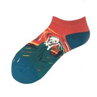 Frau Lässig Geometrisch Baumwolle Ankle Socken Ein Paar sku image 26