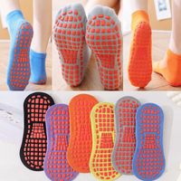 Unisex Casual Solid Color Nylon Cotton Crew Socks A Pair main image 3