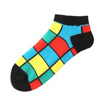 Frau Lässig Geometrisch Baumwolle Ankle Socken Ein Paar sku image 1