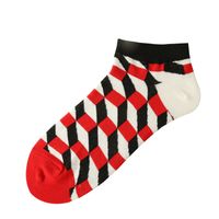 Frau Lässig Geometrisch Baumwolle Ankle Socken Ein Paar sku image 9